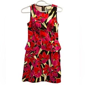 Kate Spade Rio Floral Peplum  Dress Size 2 – Cocktail, Wedding & Summer Party